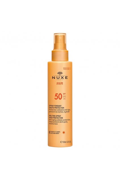 Nuxe, opalovací krém ve spreji, SPF50, 150 ml