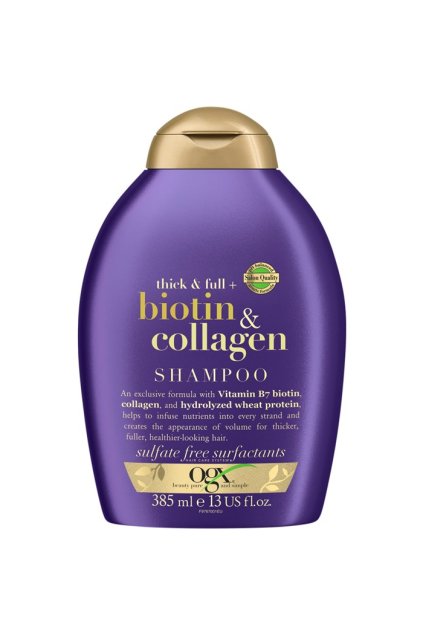 OGX, Thick & Full, Biotin & Collage šampon, 385 ml