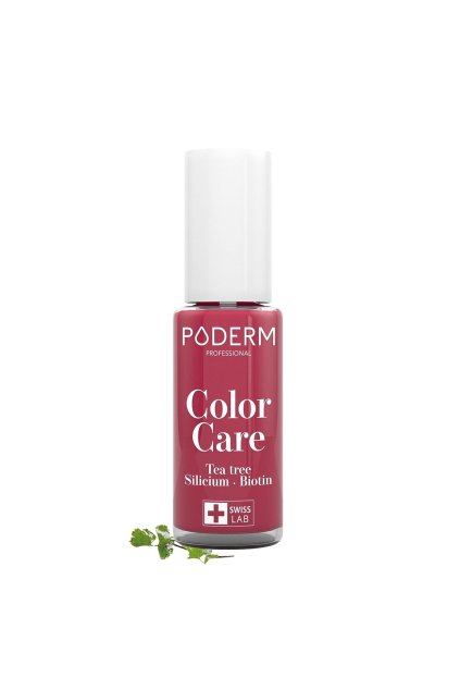 PODERM Vernis Barevná péče Rouge rose