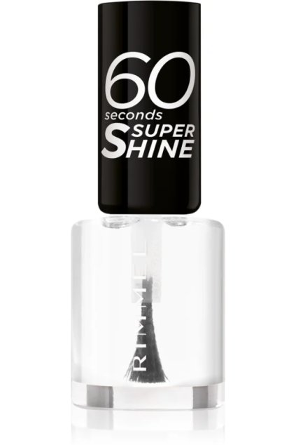 Rimmel, 60 Seconds Super Shine, odstín 740 Clear, 8 ml