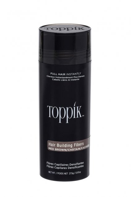 Toppik, pudr pro zahuštění vlasů, odstín Mittelbraun, 12 g