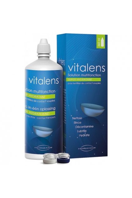 Vitalens, multifunkční roztok na kontaktní čočky, 360ml