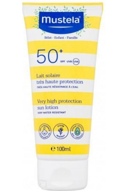 14661 mustela telove mleko s spf50 filtrem pro deti 100 ml