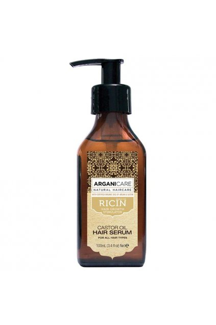16750 arganicare hair repair serum s ricinovym olejem 100ml