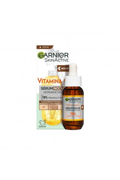 garnier skin active vitamin c anti dark spots night serum 30ml