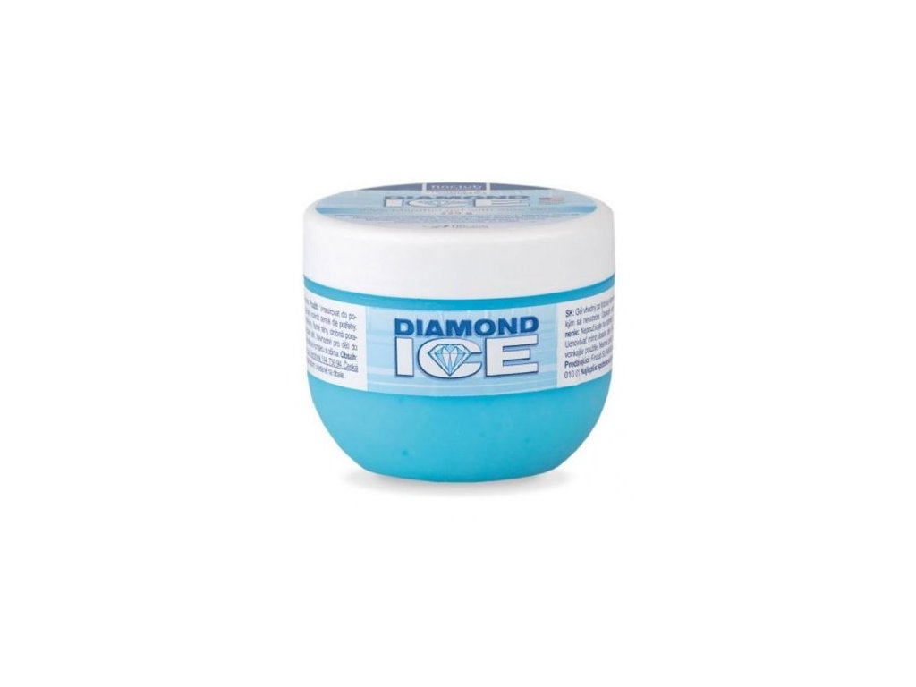 Finclub Masážny gél Diamond Ice 225g