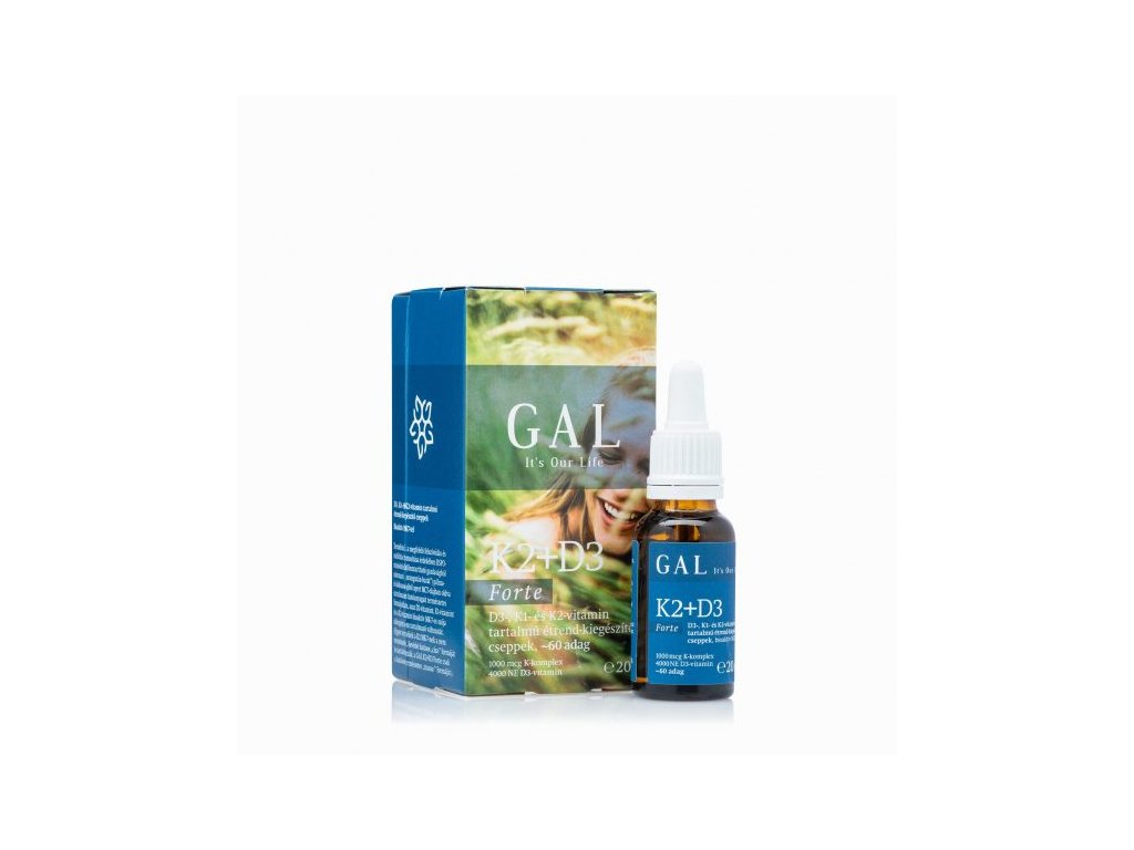 GAL K2D3 Forte vitamín (60 dávok)