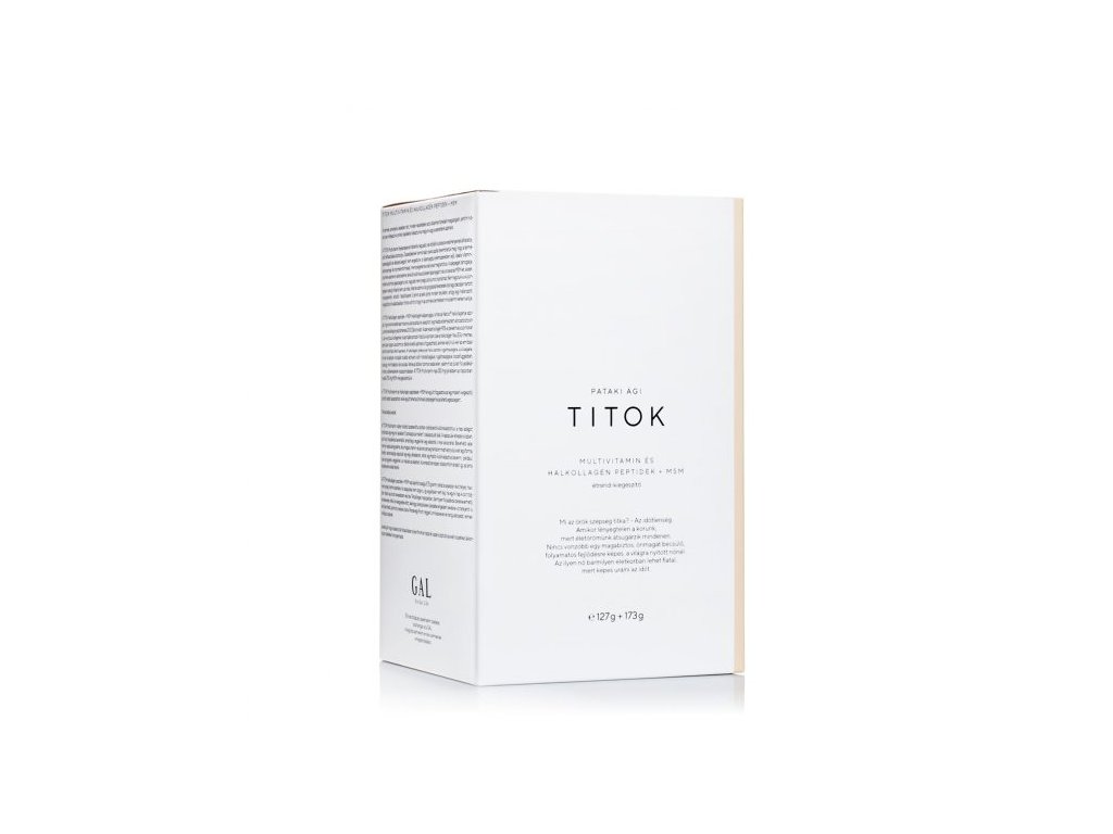 TITOK Multivitamín + peptidy rybieho kolagénu + MSM