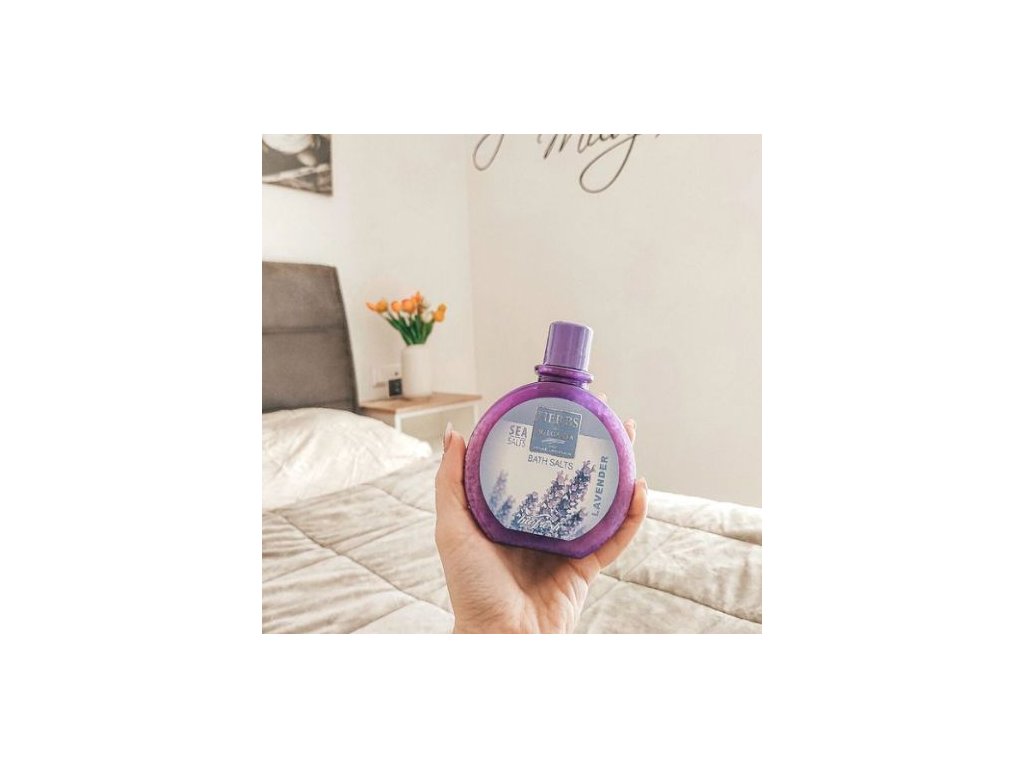 Morská kúpeľová soľ z levandule Lavender 360g normálna