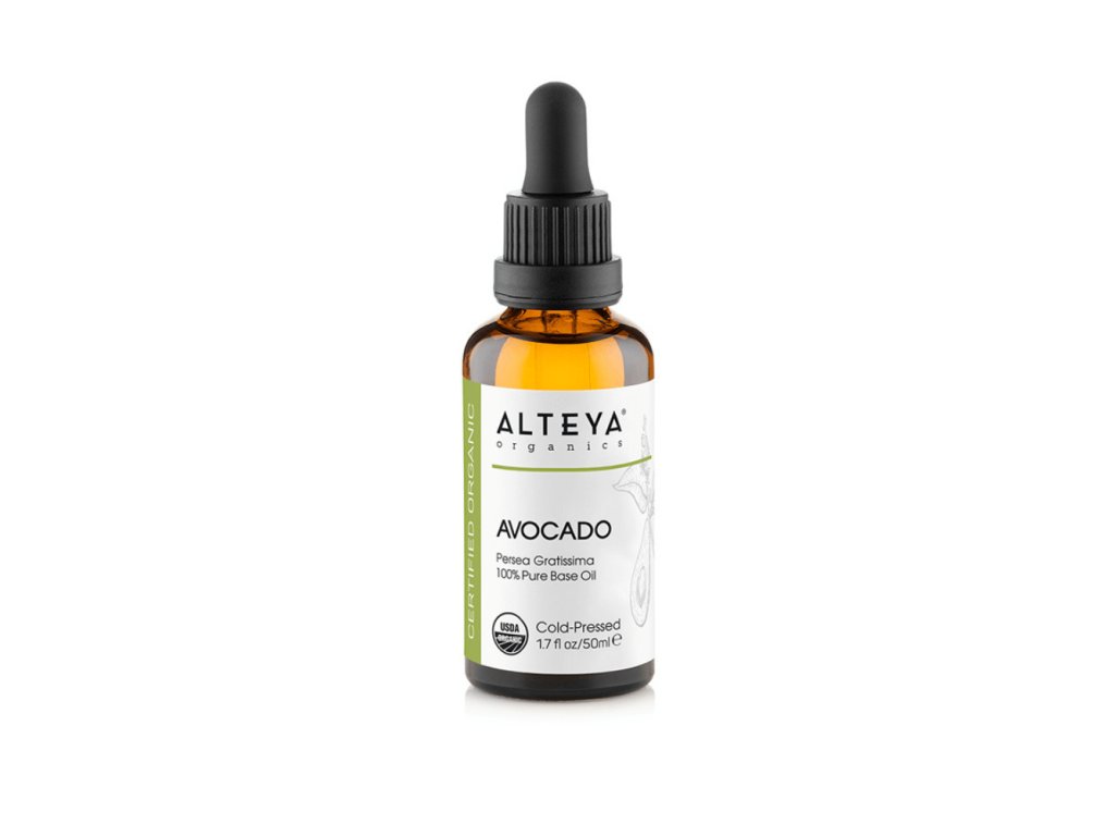 Avokádový olej 100% Alteya Organics 50 ml USDA ORGANIC
