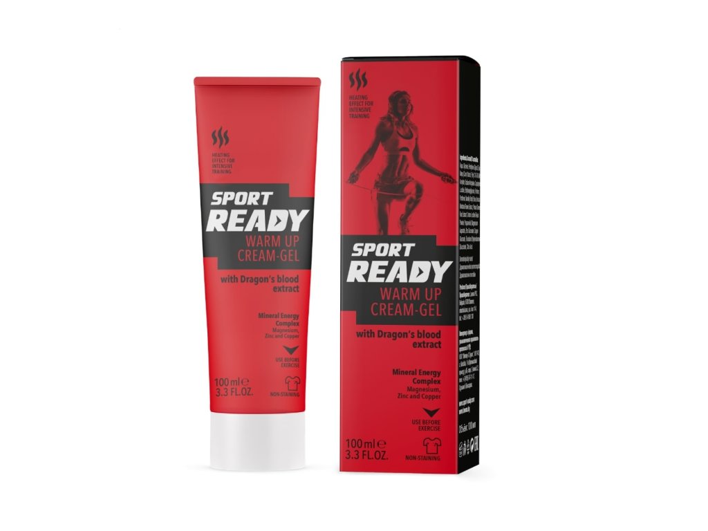 Zahrievací gél Sport Ready 100 ml tekutá