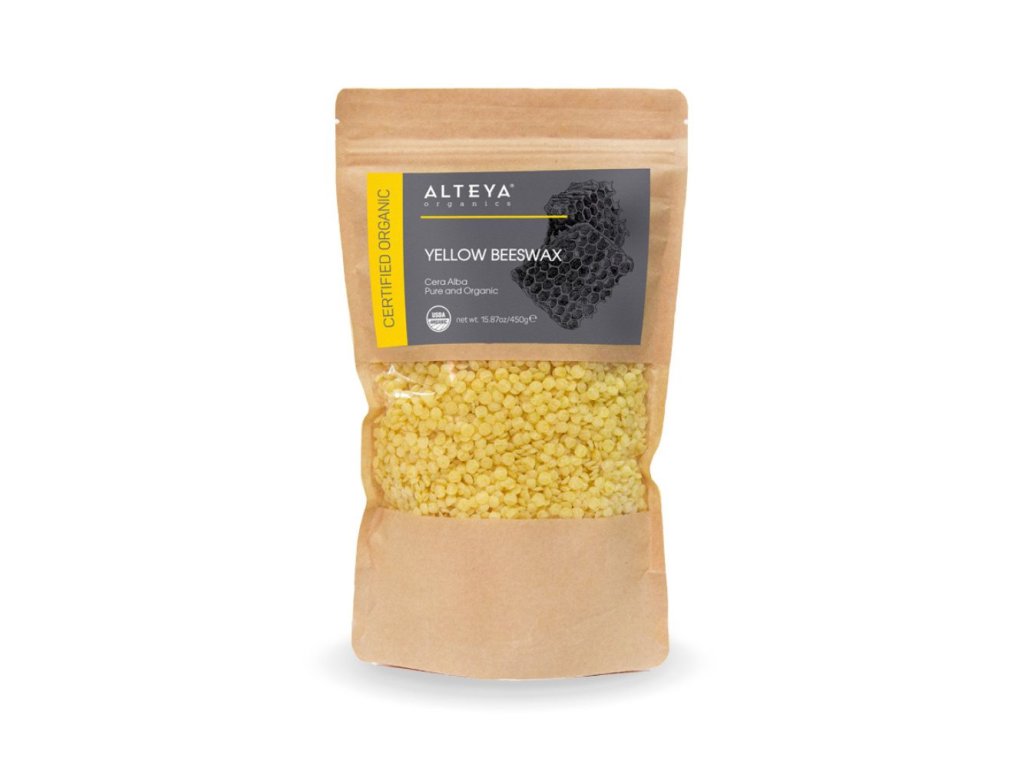 Včelí vosk 100% Alteya Organics 450 g USDA ORGANIC
