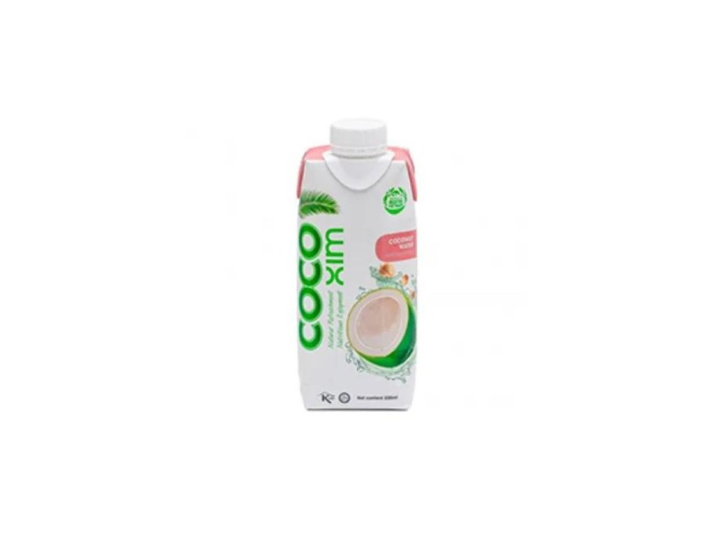 XL balenie - Kokosová voda lotosový kvet COCOXIM 12x330 ml HALAL
