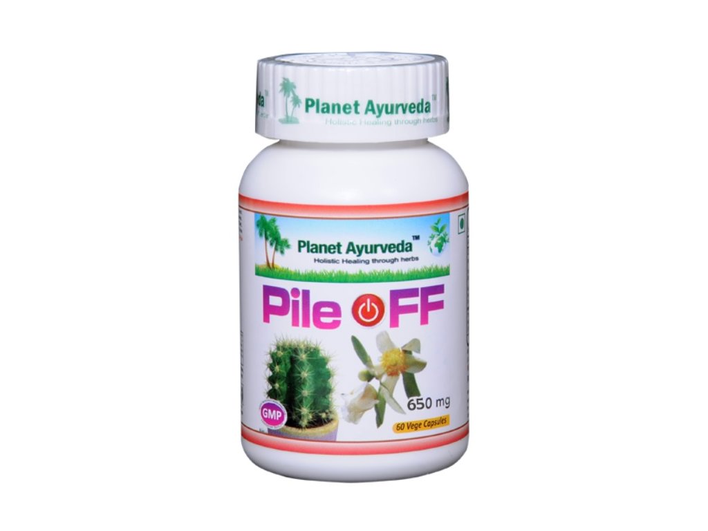 Planet Ayurveda PILE OFF 60 kapsúl