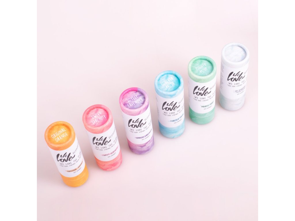 Prírodný deodorant "Luscious Lime" We Love the Planet 48 g ZERO PLASTIC