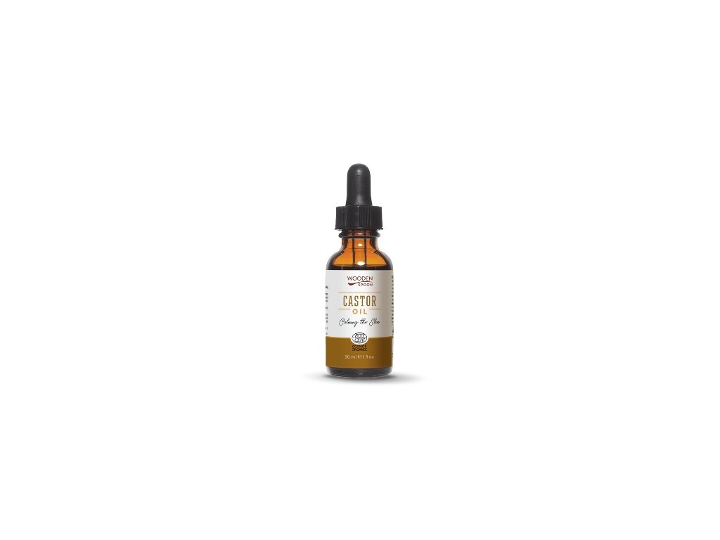 Ricínový olej Wooden Spoon 30 ml VEGAN