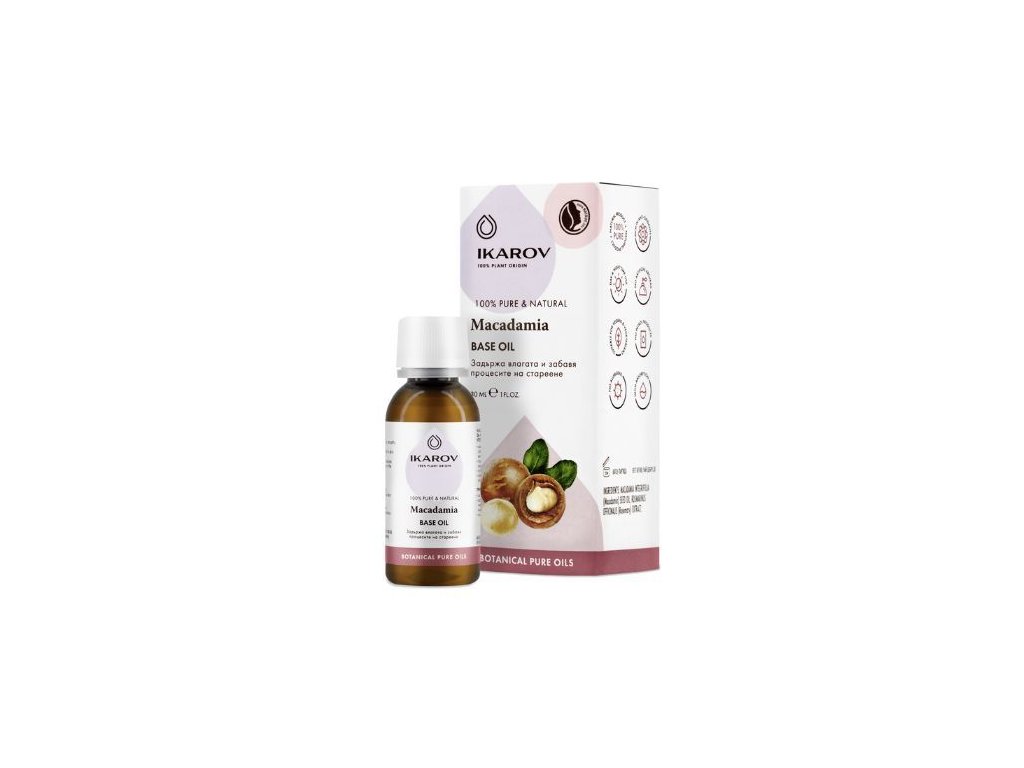 Makadamiový BIO olej Ikarov 30ml Natrue