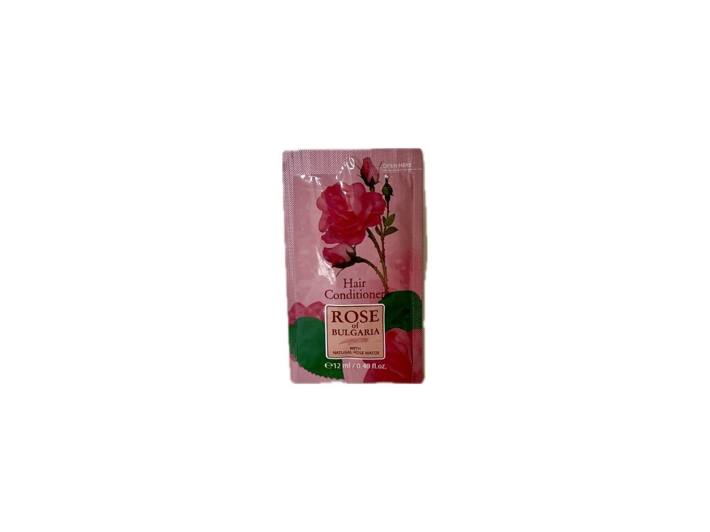 Kondicionér na vlasy z ružovej vody Rose of Bulgaria 12ml vzorka tekutá
