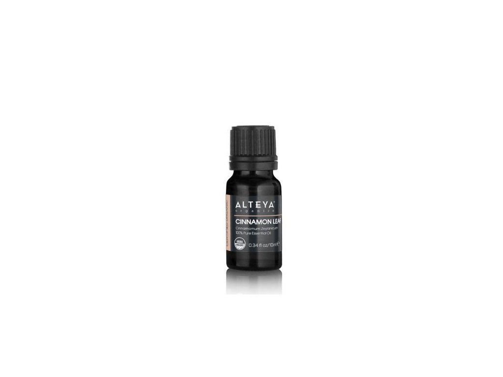 Olej zo škorice cejlónskej (listy) 100% Alteya Organics 5 ml USDA ORGANIC