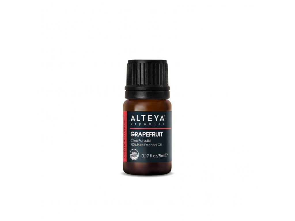 Grapefruitový olej 100% Alteya Organics 10 ml antibakteriálny/antiseptický
