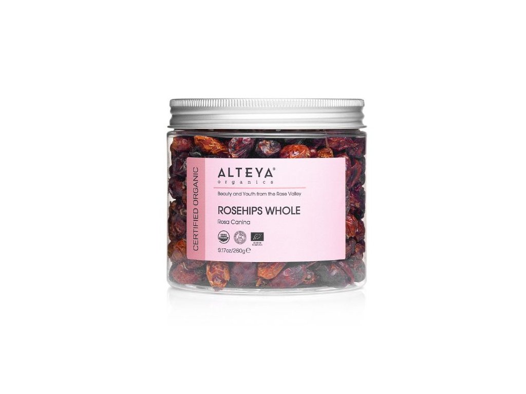 Prírodné vysušené Šípky Alteya Organics 110g USDA ORGANIC