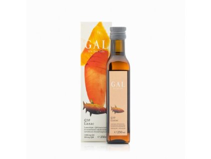 GAL Lososový olej s koenzýmom Q10 250ml, 3300mg Omega 3 + 100 mg Q10