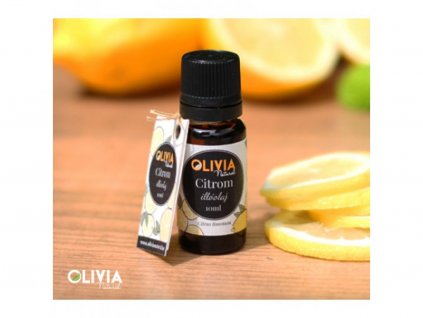 Olivia Natural - Éterický olej citrón (Citrus Limonum var. Dulcis Peel Oil) 10ml