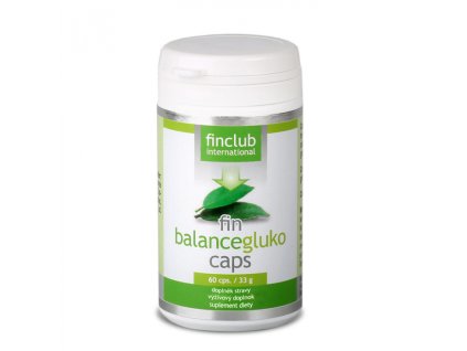 Finclub Balancegluko caps 120 kapsúl – Pozitívny vplyv na krvný cukor