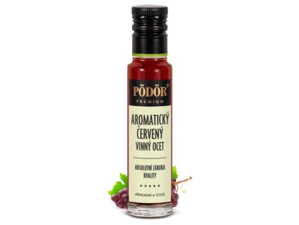 Aromatický ČERVENÝ VÍNNY ocot Pödör