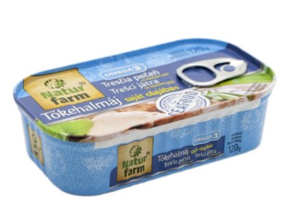 Treščia pečeň vo vlastnom oleji 120g NaturFarm