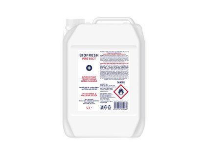 Čistiaci Dezinfekčný Antibakteriálny gél na ruky 74% etanol Biofresh 5 l tekutá