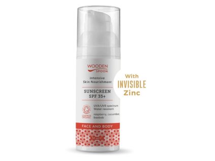 Opaľovacie mlieko na tvár a telo SPF 35+ Wooden Spoon 50 ml