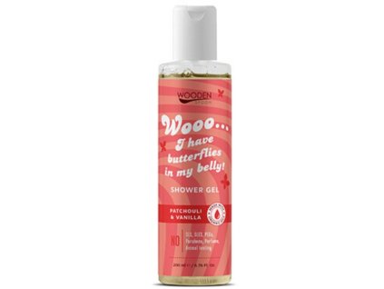 Sprchový gél "I have butterflies in my belly" WoodenSpoon 200 ml