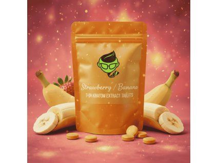 7 OH tablets kratom extract strawberry banana