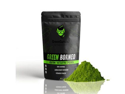 green borneo kratom prasek
