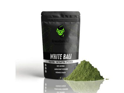 white bali kratom prasek