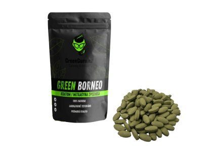 green borneo kratom tablety