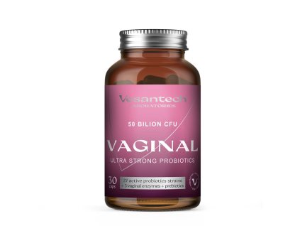 Vesantech Probiotiká VAGINAL, zdravie ženských intímnych orgánov, 50 mld CFU, 30 kapsúl