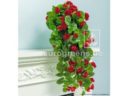 umely kvetinovy previs cerveny muskat 70 cm