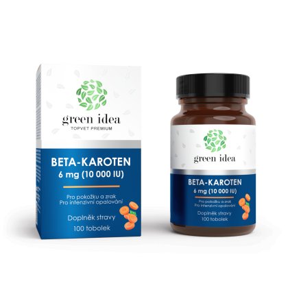 24367 green idea betakaroten kapsuly 100 ks