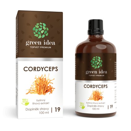 24412 green idea cordycepsova tinktura kvapky 100 ml