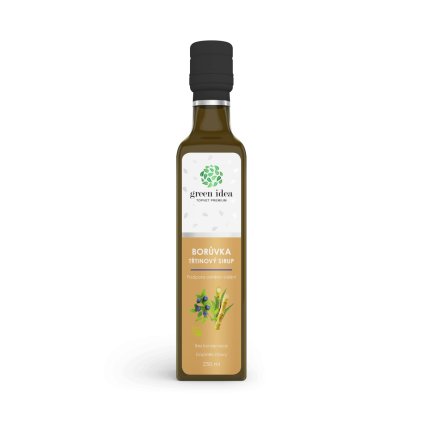 24427 green idea cucoriedkovy sirup trstinovy sirup 250 ml