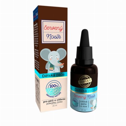 24463 green idea detska starostlivost cerveny nostek 25 ml