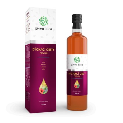 24484 green idea dychacie cesty premium 500 ml