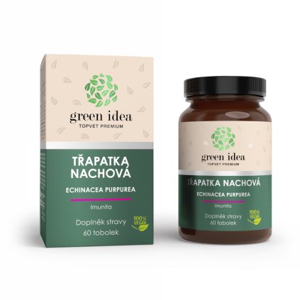 24490 green idea echinacea bylinny extrakt kapsuly 60 ks