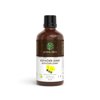 24592 green idea kotvicnik zemny tinktura kvapky 50 ml