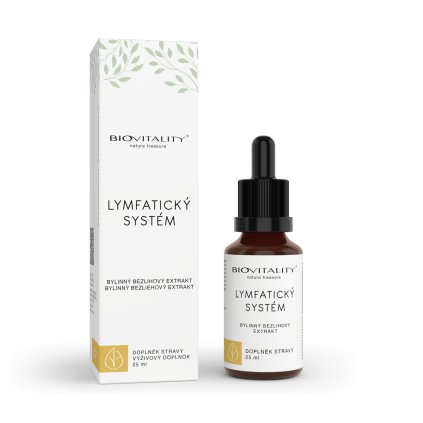 24676 green idea lymfaticky system bezalkoholova tinktura kvapky 25 ml