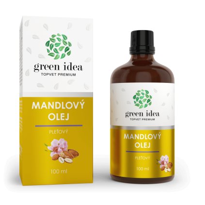 24691 green idea mandlovy pletovy olej 100 ml