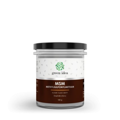 24742 green idea msm metylsulfonylmetan 180 g