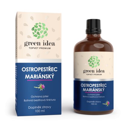 24829 pestrec mariansky bezalkoholova tinktura green idea 100 ml